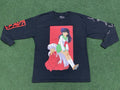 Vintage Y2k Inuyasha Anime Graphic L S Tee Hoodie, Sweatshirt | FlexRushtees.com