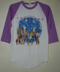 Michael Jackson Jacksons Concert Raglan Jersey Shirt 1984 Screen Stars