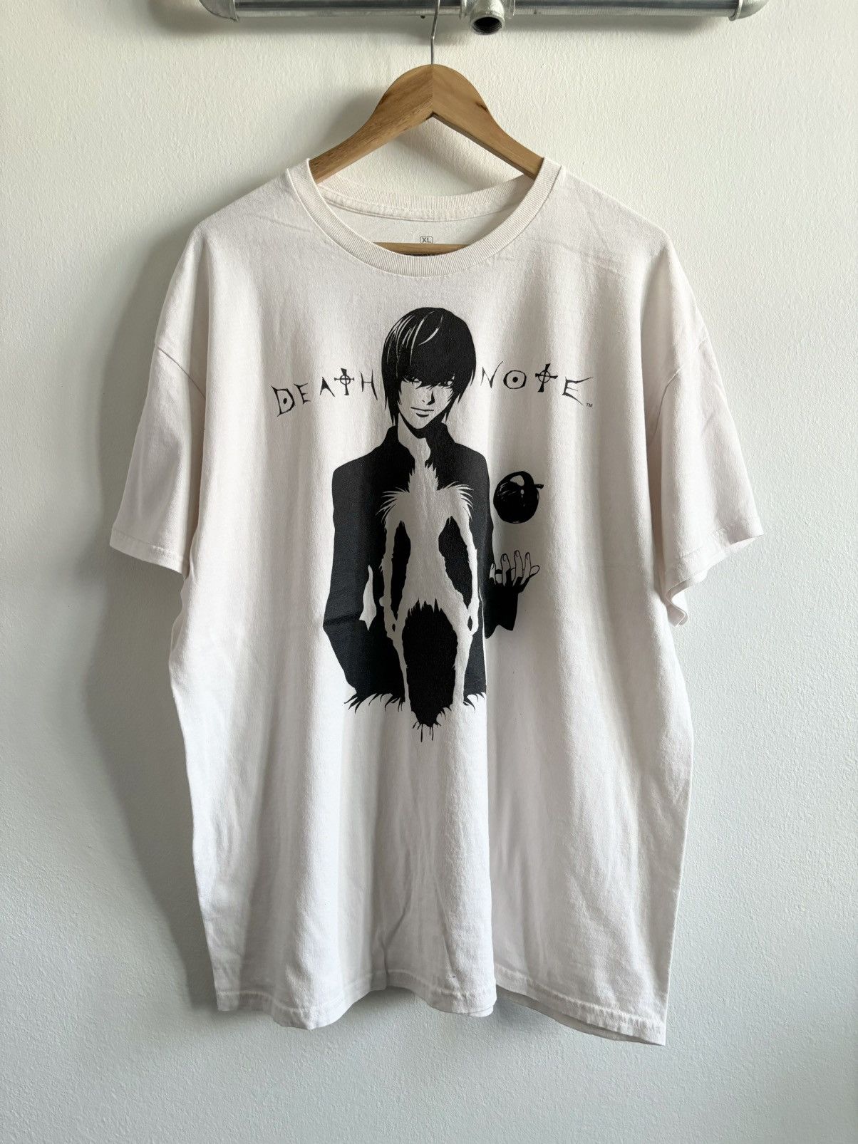 Anime Death Note T Shirt Beige