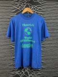 Vintage Vtg 90s Screen Stars Earth Graphic Quote Tee Hoodie, Sweatshirt | FlexRushtees.com