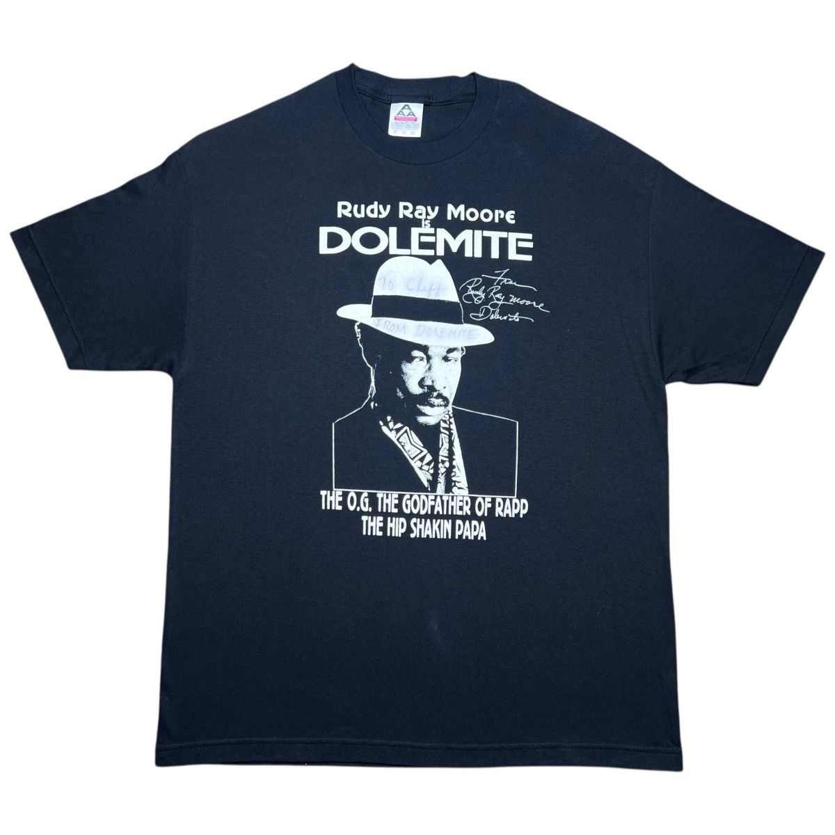 Rap Tees 90s Ruby Ray Moore Is Dolemite Godfather Of Rap Graphic Tee Hoodie, Sweatshirt | FlexRushtees.com