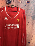 Warrior Vintage Liverpool Longsleeve Soccer Football Jersey