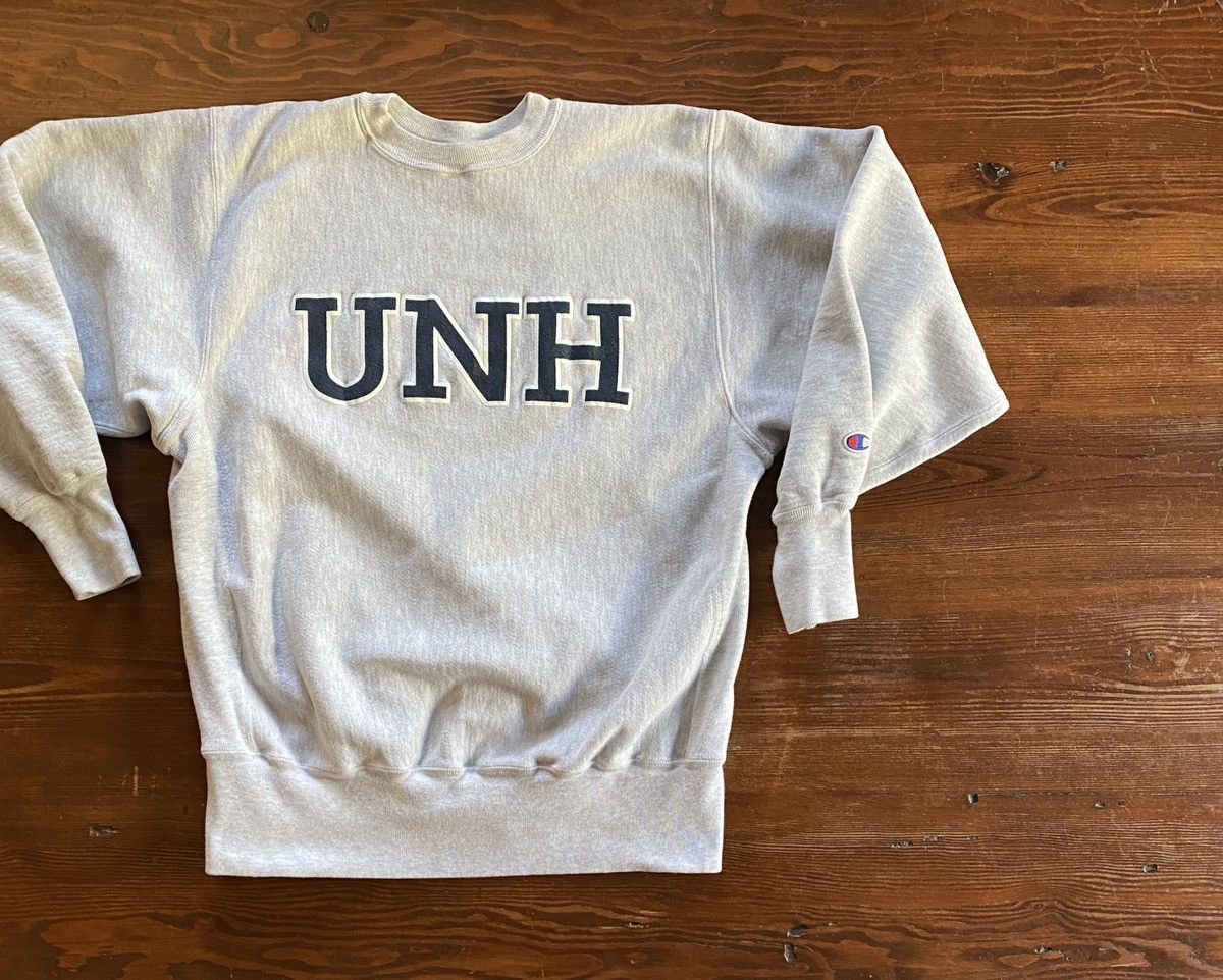 Champion Vintage 90 S Unh Champion Reverse Weave Crewneck Sweatshirt T-Shirts, Hoodie | FlexRushtees.com