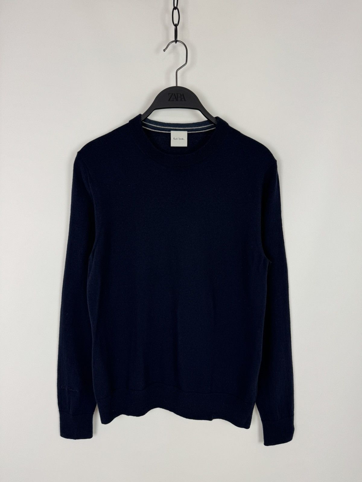 Smith Paul Smith Merino Wool Basic Navy Sweater T-Shirts, Hoodie, Sweatshirt | AU16VibeMintTees.com