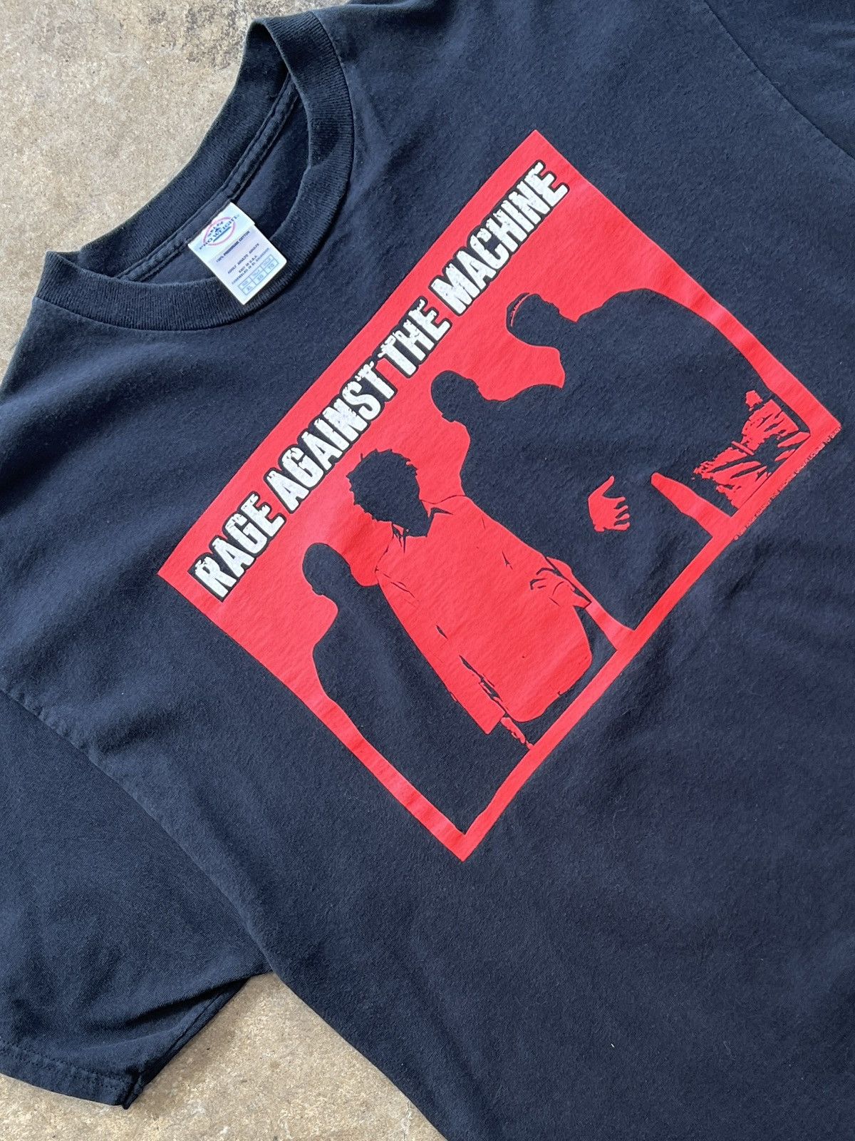 Band Tees Vintage 1999 Rage Against The Machine Band Tee Xl Hoodie, Sweatshirt | FlexRushtees.com
