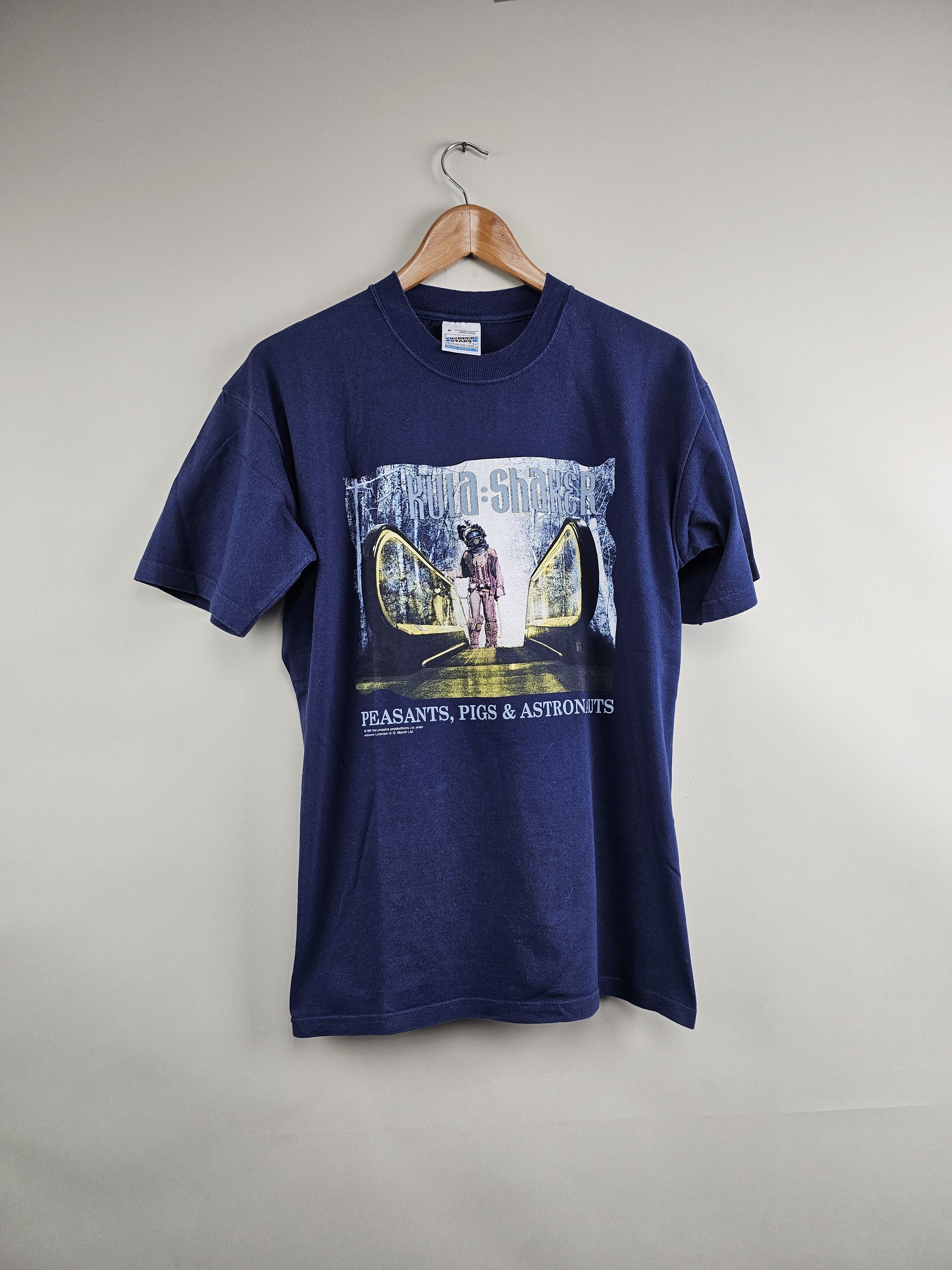 Vintage 1999 Kula Shaker Peasants Pigs Astronauts M 20 5 27