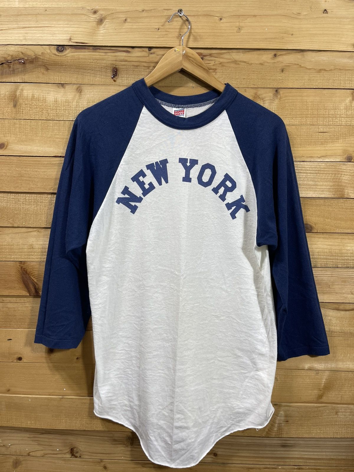 Vintage 90s Soffe 3 Quater Tshirt