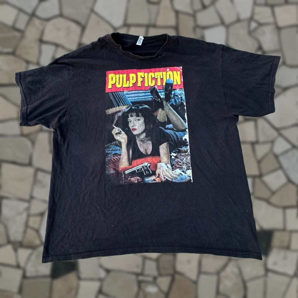 Vintage Pulp Fiction Men S T Shirt Size 2xl Hoodie, Sweatshirt | FlexRushtees.com