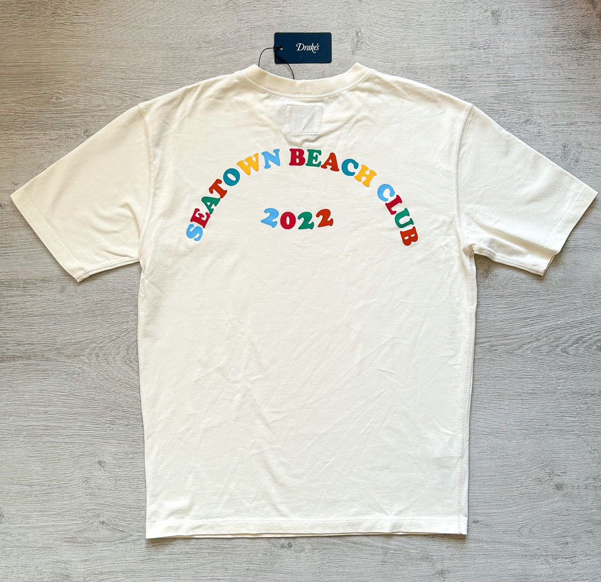 S Drake S Seatown Beach Club 2022 Beige Hiking Tee Shirt Hoodie, Sweatshirt | FlexRushtees.com