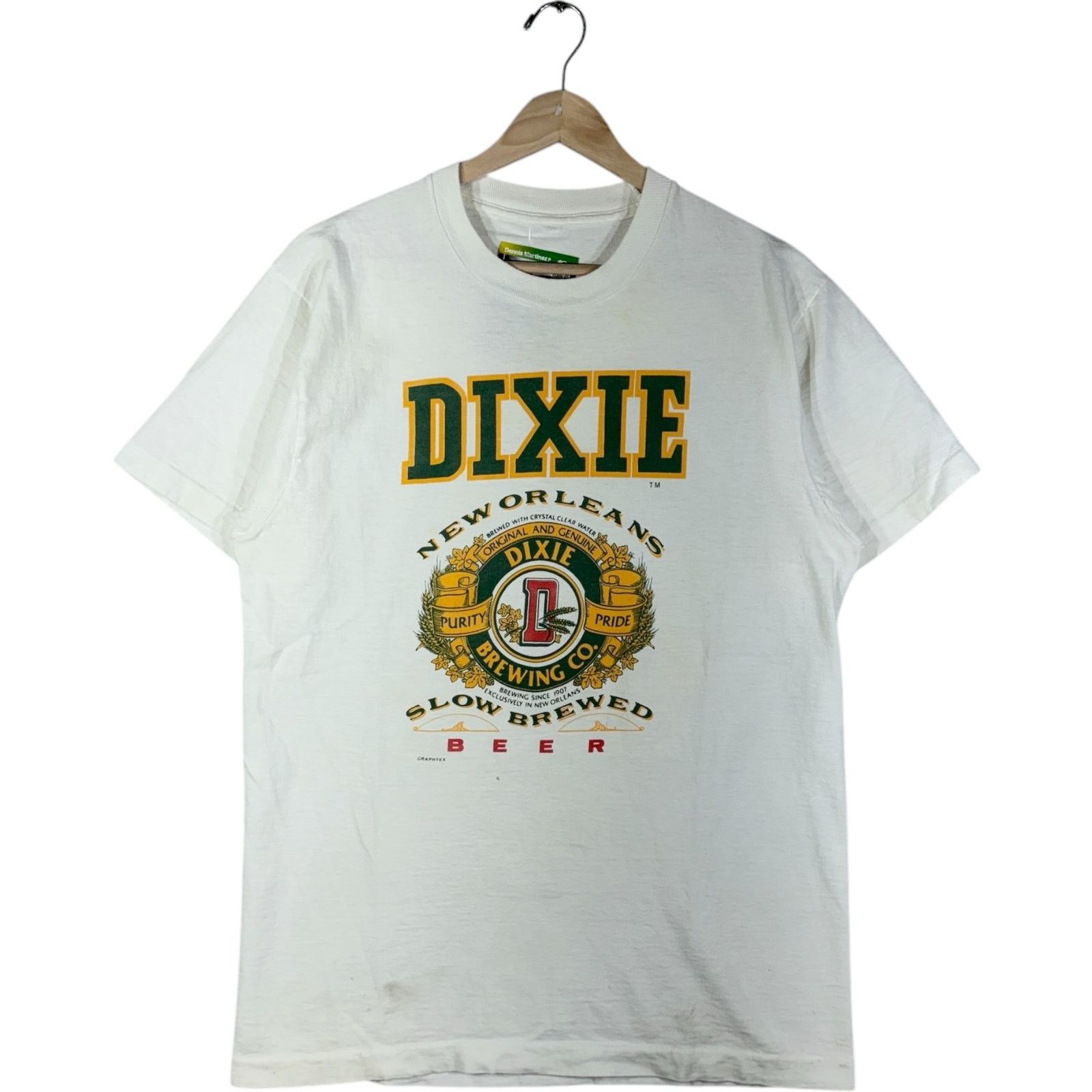 Vintage Dixie New Orleans Slow Brewed Beer Tee Xl Hoodie, Sweatshirt | FlexRushtees.com