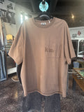 Kith Brown Tee Hoodie, Sweatshirt | FlexRushtees.com