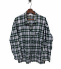 Vintage Hanes Checkered Design Long Sleeve Shirt