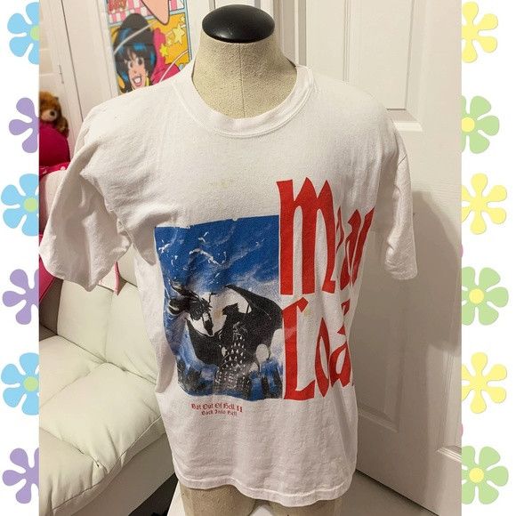 Vintage Meatloaf Cheap Trick Bat Of Hell Vtg T Shirt 94 Hoodie, Sweatshirt | FlexRushtees.com