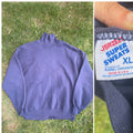 Jerzees 80s Vintage Turtleneck Sweatshirt Made Usa Winter Undershirt