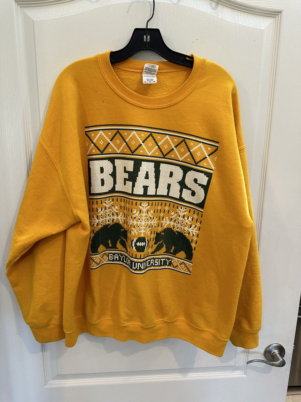 Gildan Baylor University Bears Winter Sweatshirt Xl Flaws See Pics T-Shirts, Hoodie | FlexRushtees.com