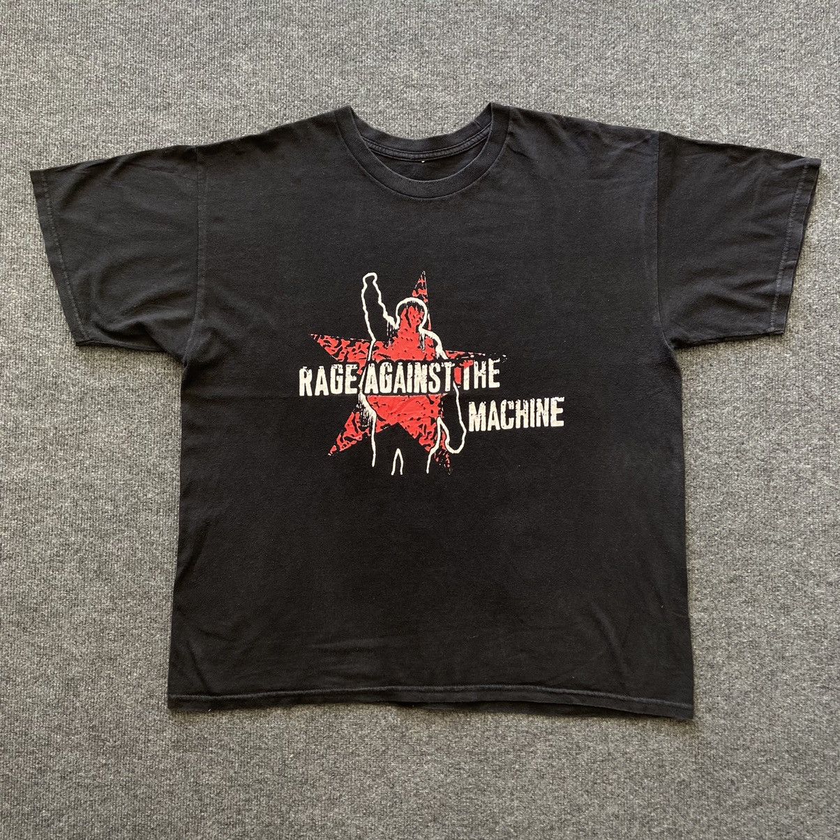 Vintage Rage Against The Machine Tshirt Hoodie, Sweatshirt | FlexRushtees.com