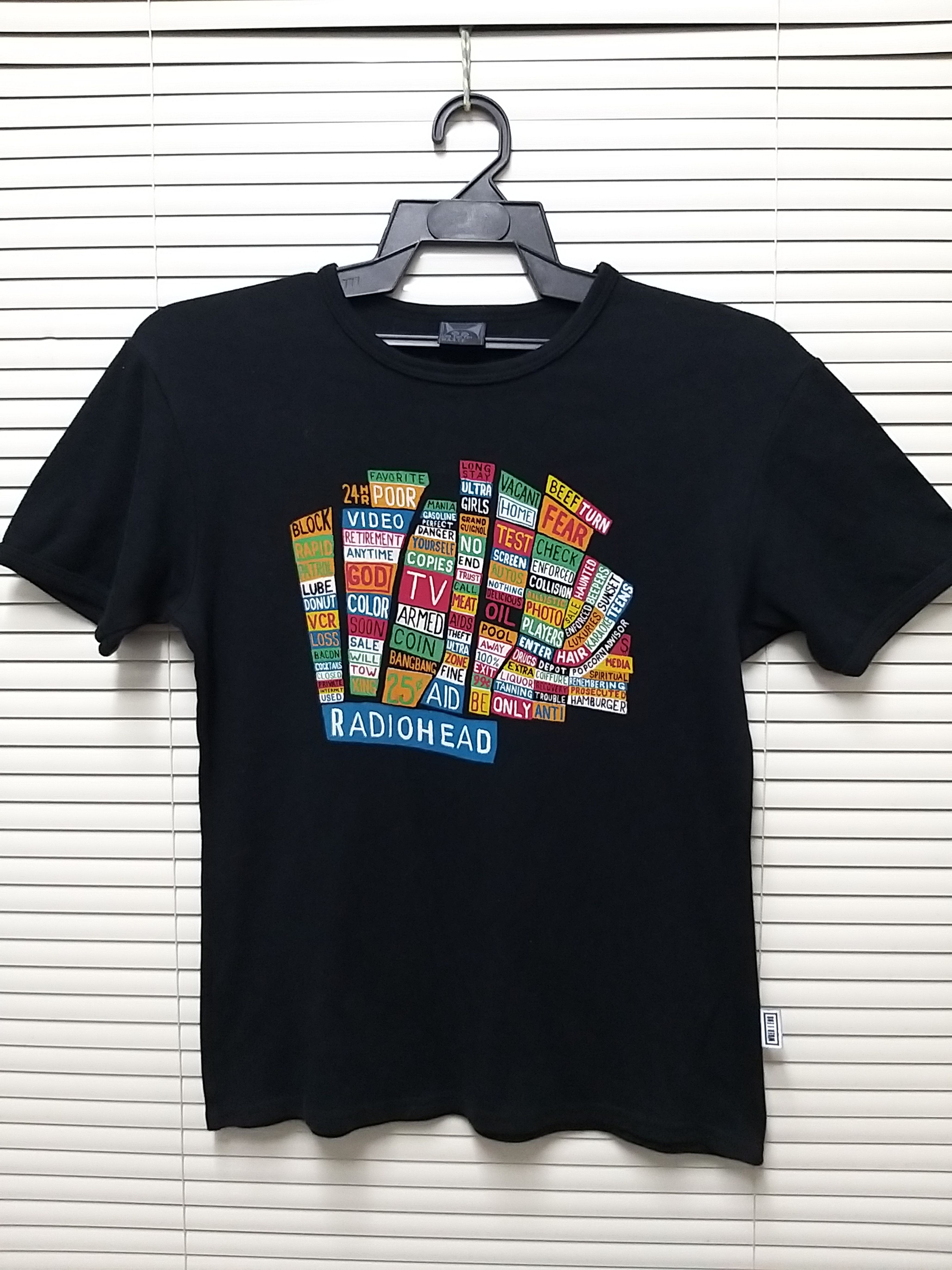 Vintage Rare Vtg Radiohead Hail To The Thief Album T Shirt Hoodie, Sweatshirt | FlexRushtees.com