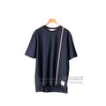 Browne Thom Browne Summer Blue Cotton Short Sleeve T Shirt Hoodie, Sweatshirt | FlexRushtees.com