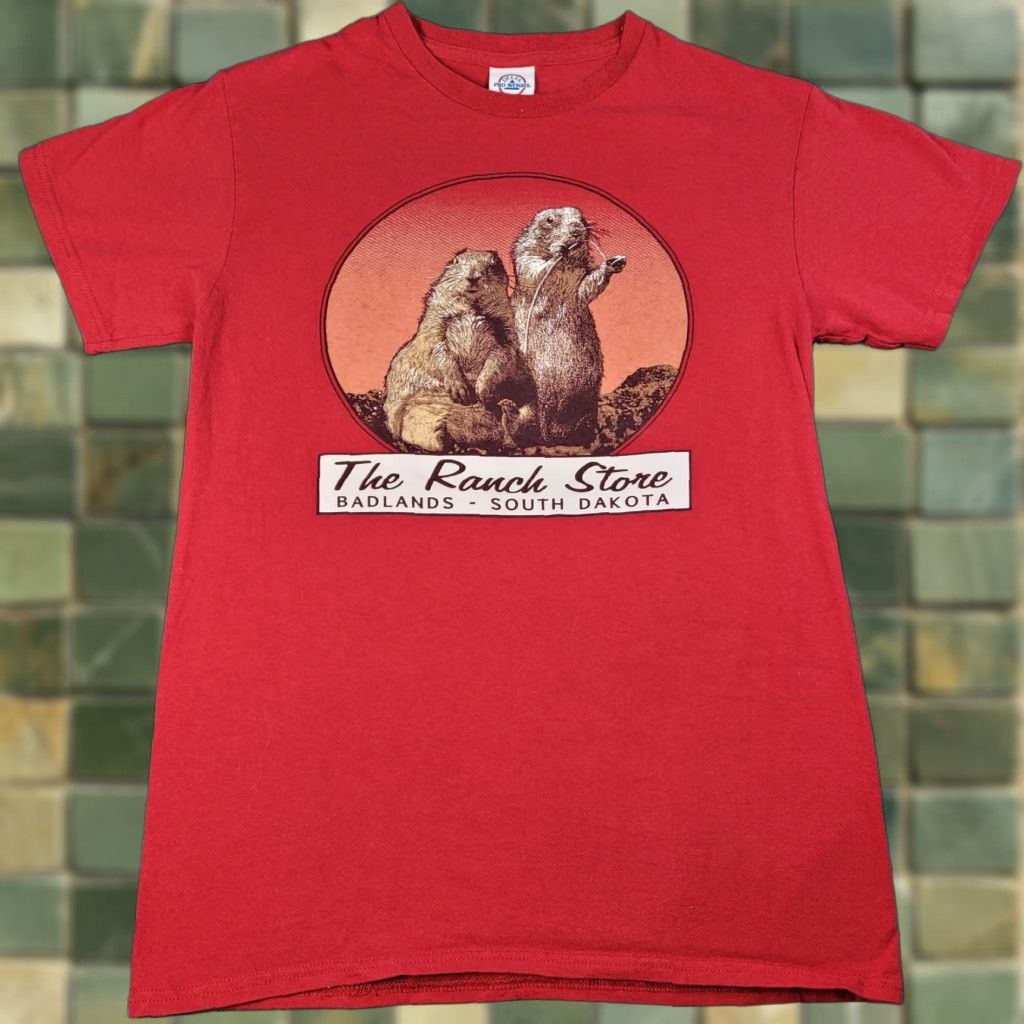 Delta The Ranch Store Badlands South Dakota Prairie Dogs Small Red T Shirt Hiking Park Men S R Hoodie, Sweatshirt