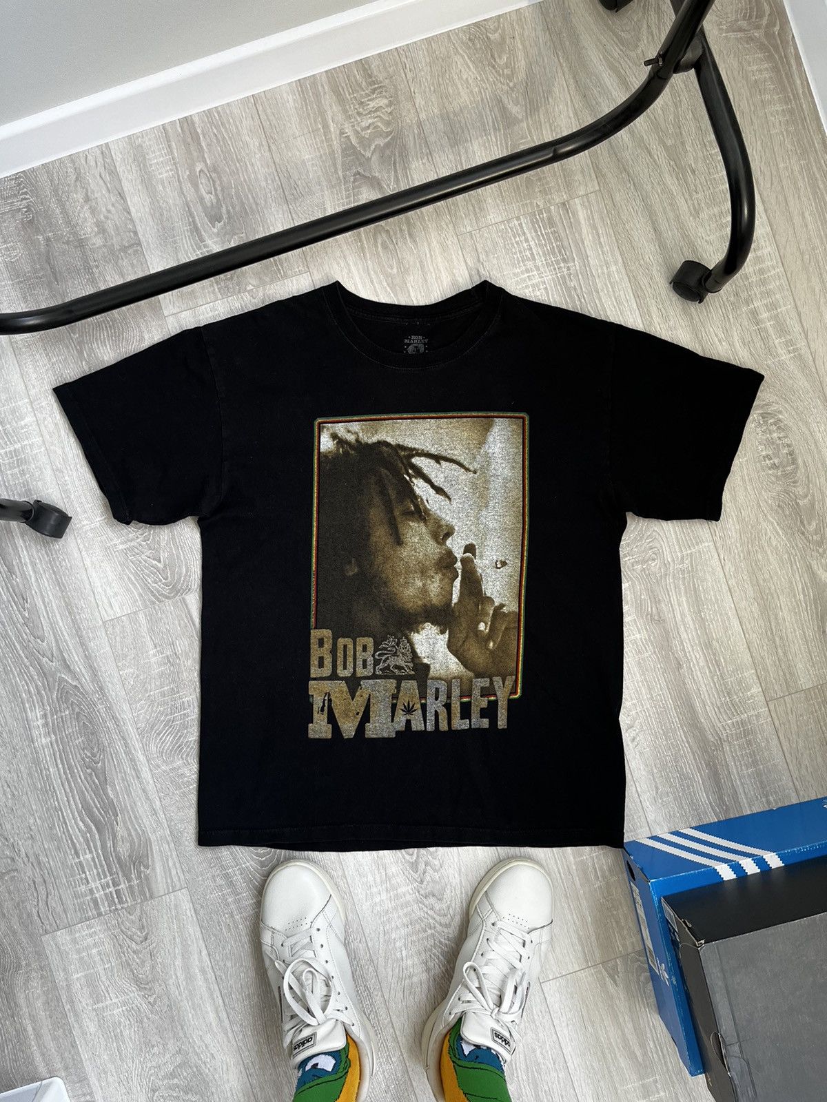 Marley Bob Marley Jamaica Collection Graphic T Shirt Size L Hoodie, Sweatshirt | FlexRushtees.com