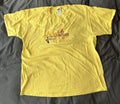 Vintage 90s Fruit Of The Loom Yellow New Orleans Shirt Xl