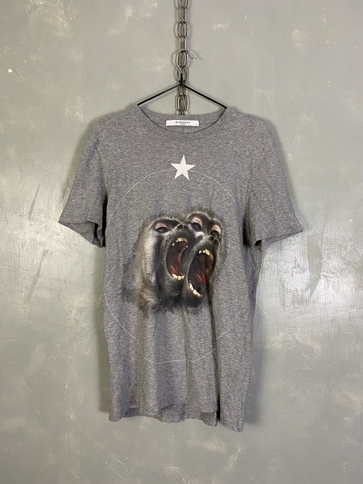 Givenchy Ss16 Screaming Monkeys Tee