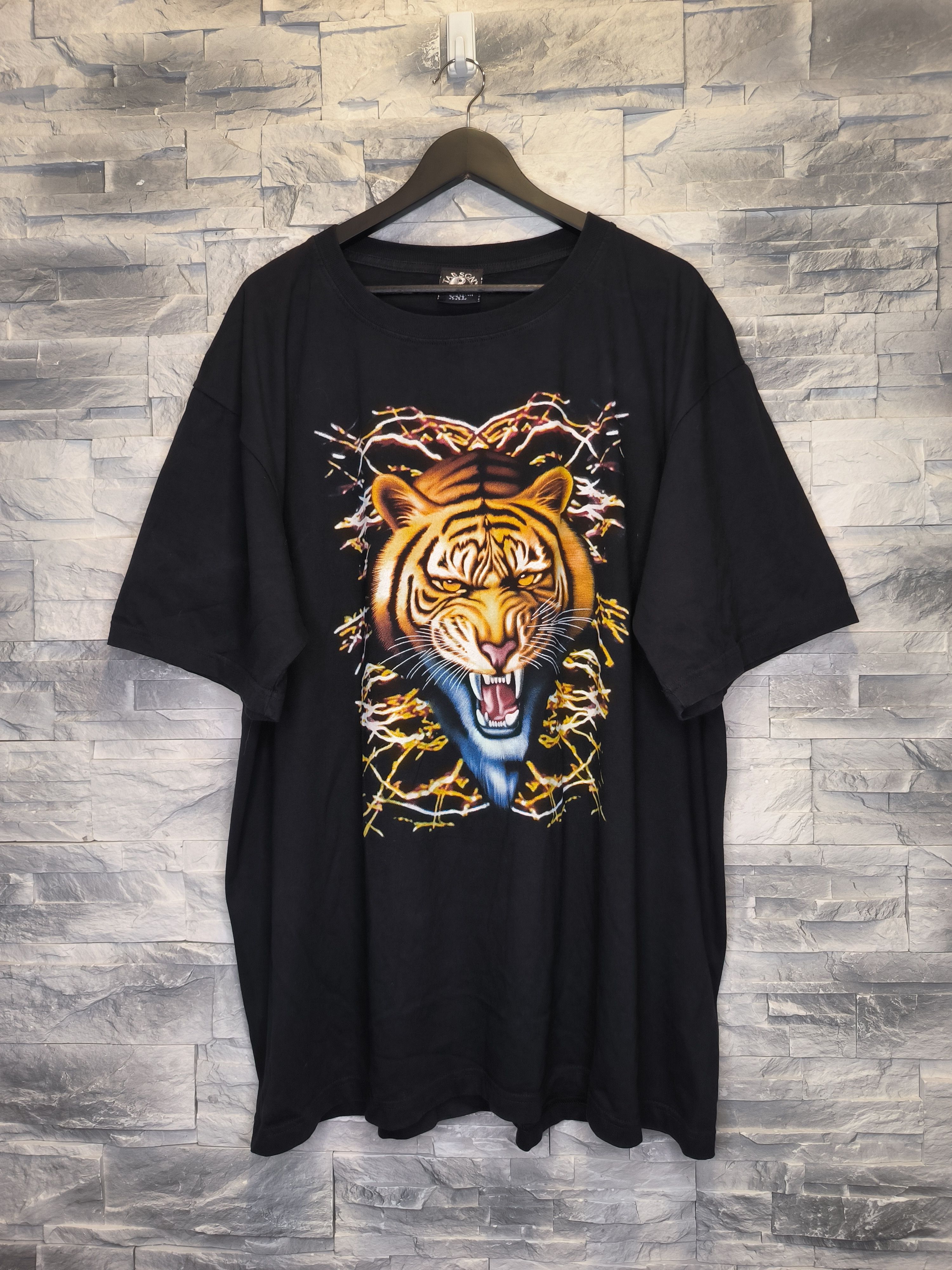 Other Vintage Tab Sons Lion Nature Tee Shirt Print Black Hoodie, Sweatshirt | FlexRushtees.com