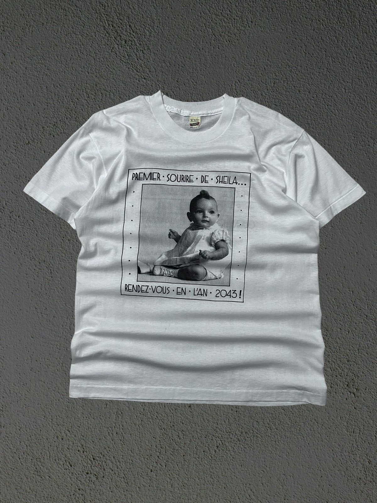 Vintage 80s Baby First Birthday Photo T Shirt Photography Hoodie, Sweatshirt | FlexRushtees.com