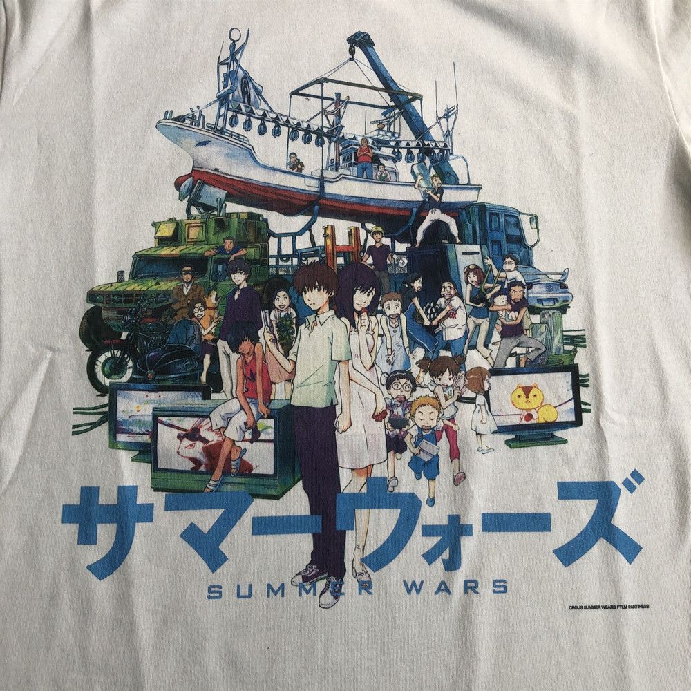 Japanese Brand Summer War Tee Japanese Anime