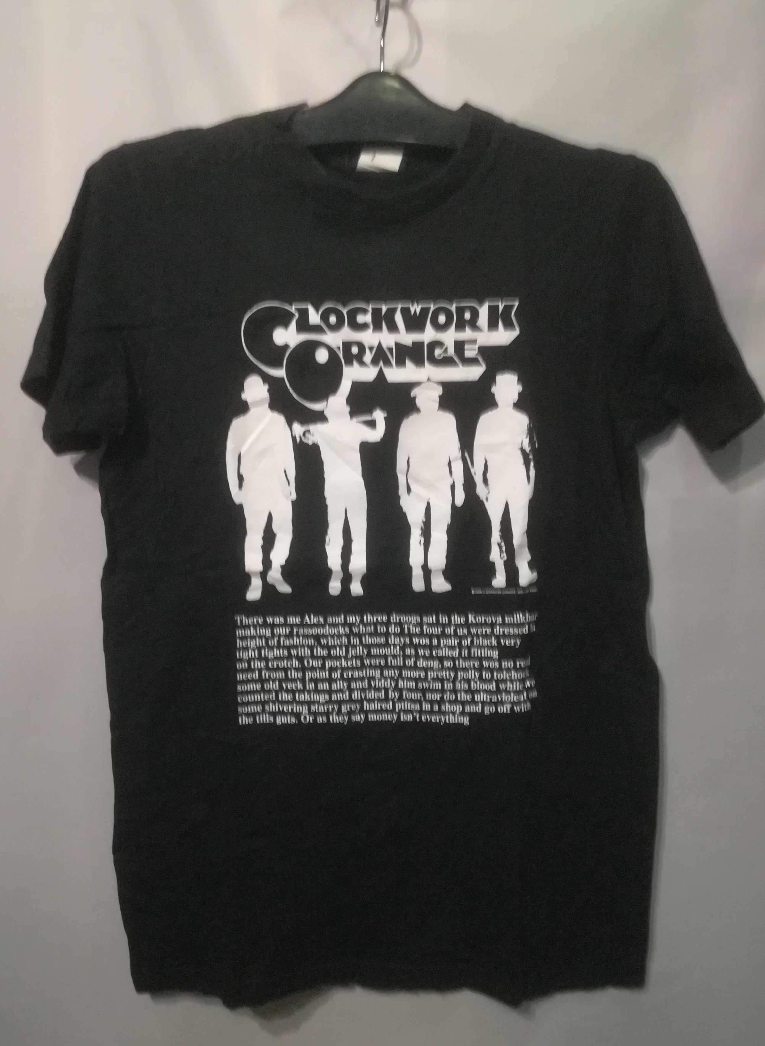 Vintage Bootleg Cult Movie Clockwork Orange Tshirt