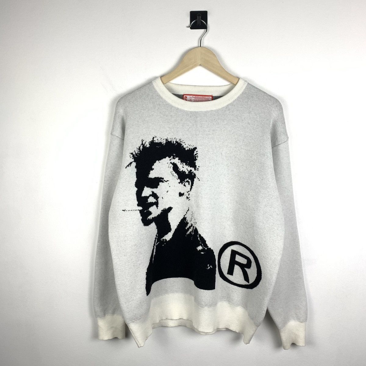 Joy Divizn Tyler Durden Joy Divizn Fight Club Brad Pitt Sweater Size M