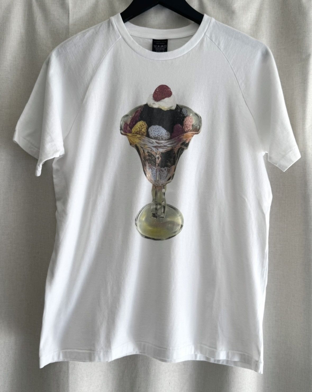 N Ine Number N Ine Vintage White Dessert Graphic Art Tee Hoodie, Sweatshirt | FlexRushtees.com