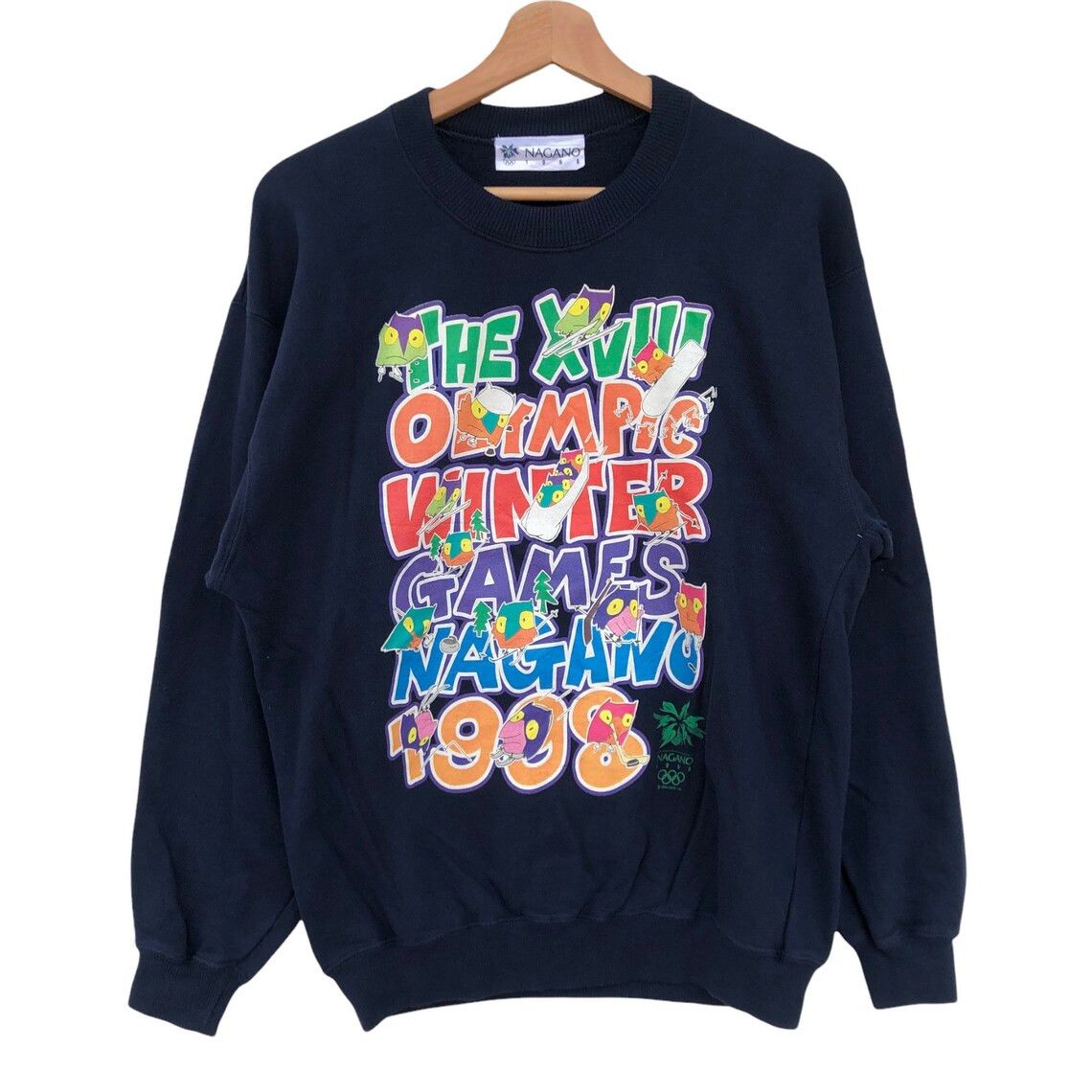 Vintage Nagano Winter Olympic 1998 Sweatshirt T-Shirts, Hoodie | FlexRushtees.com