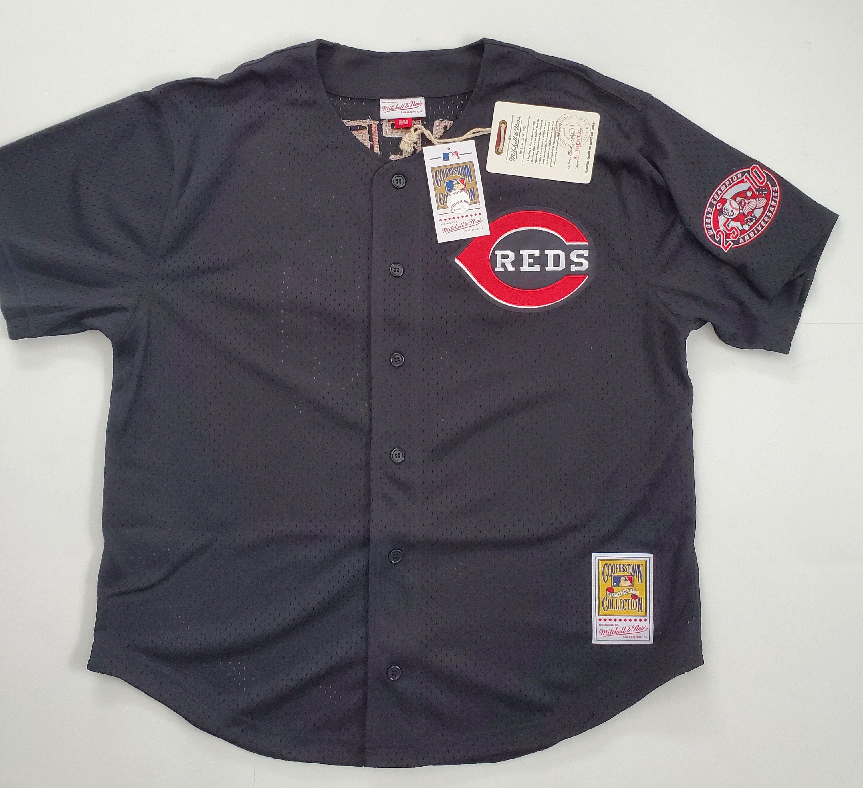 Ness Mitchell Ness Cincinnati Reds Ken Griffey Jr 30 Jersey