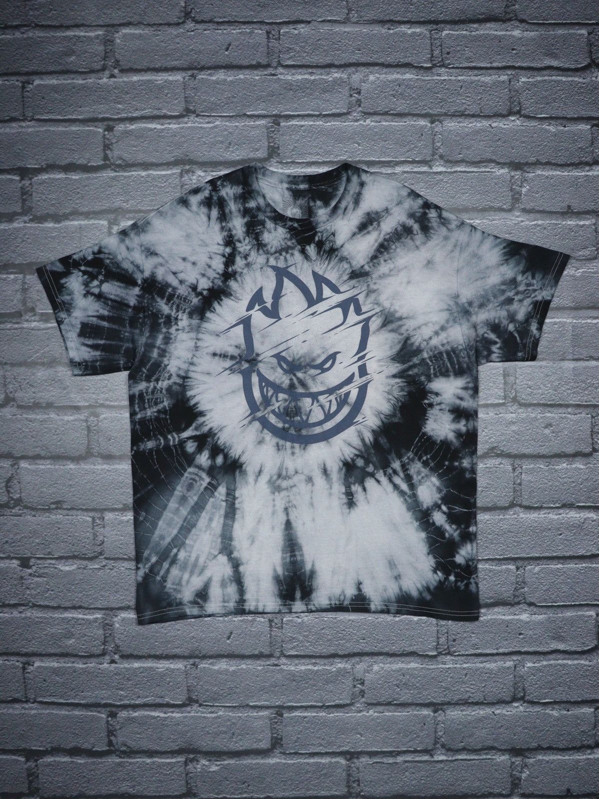 Rare Print Spitfire Wheels Custom Tie Dyed Graphic T Shirt
