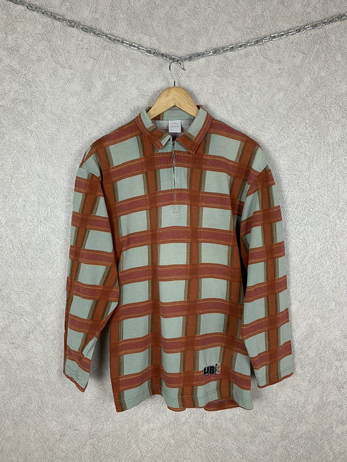 Rare Bogner Matrix 1 8 Zip Sweatshirt