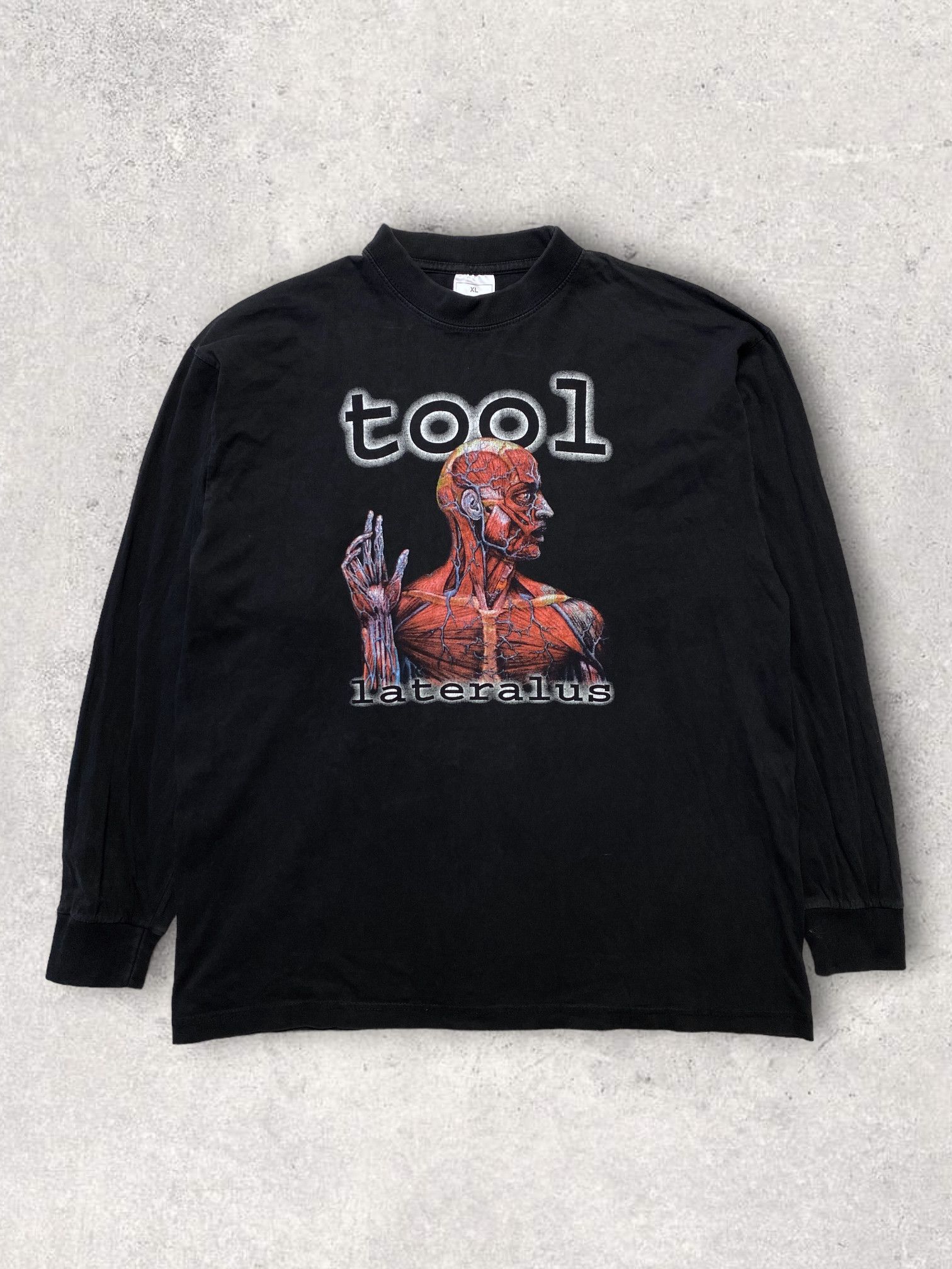 Band Tees Vintage 90s Tool Lateralus Black Longsleeve Ls Eurotag Hoodie, Sweatshirt | FlexRushtees.com