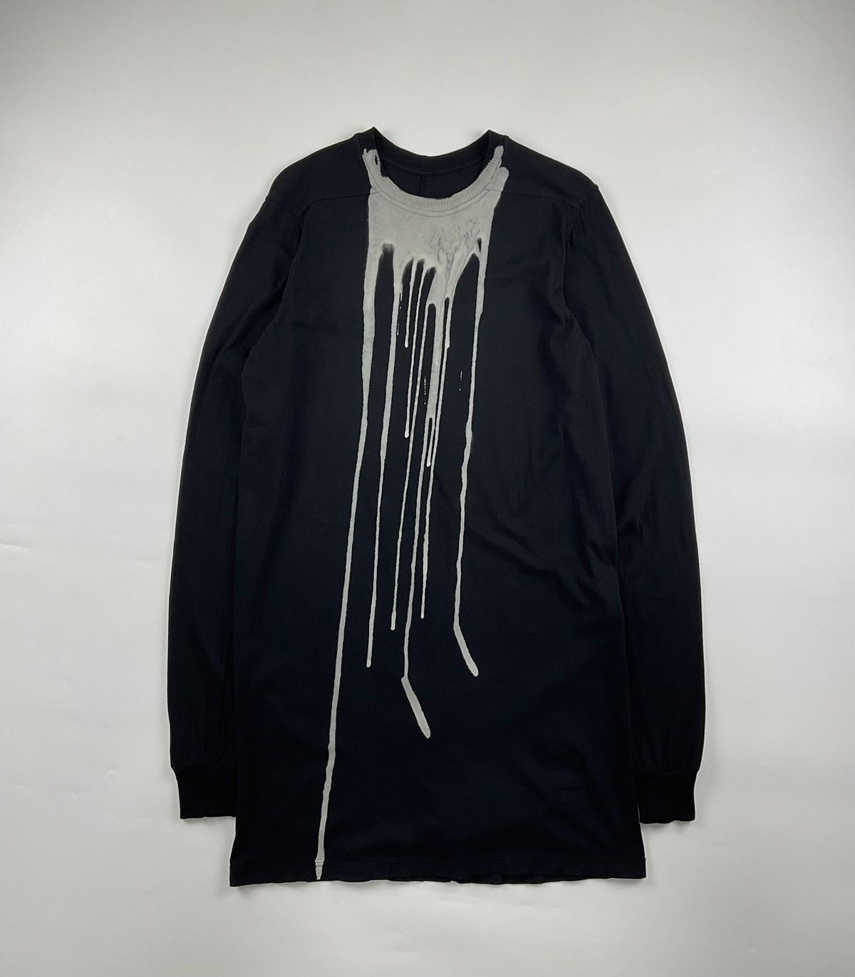 Owens Rick Owens Bleach Vomit Long Sleeve