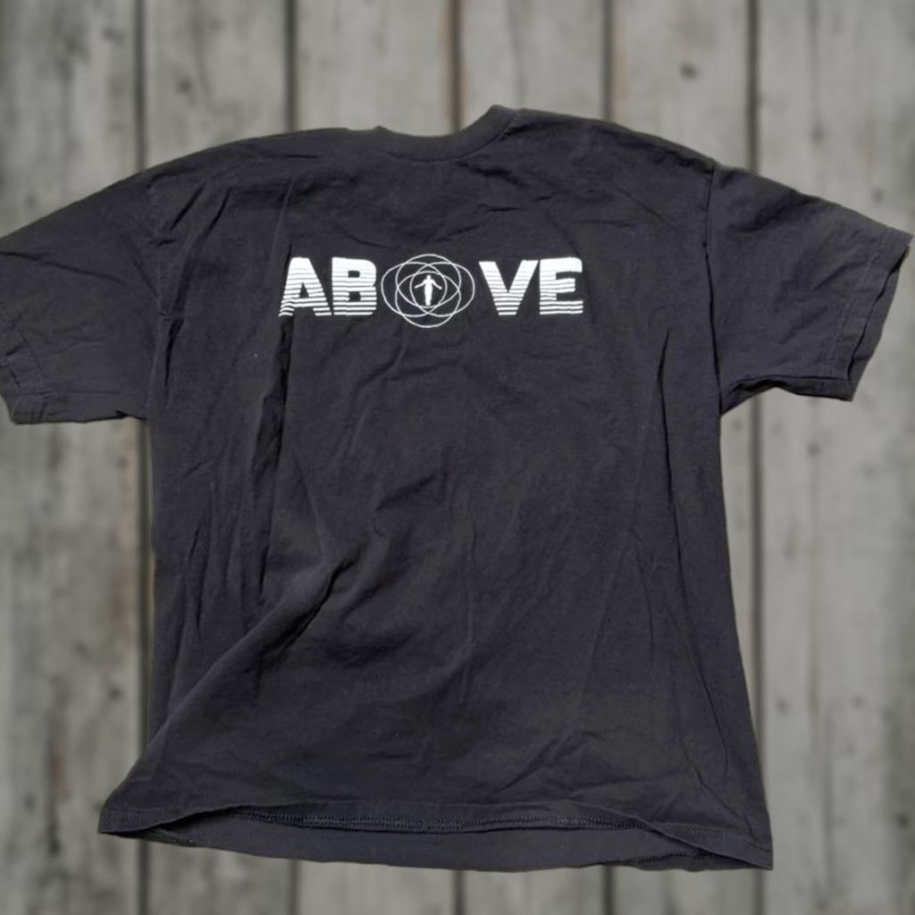 Apparel Vintage American Apparel Above Angel Tee Mens L Black Shirts Hoodie, Sweatshirt | FlexRushtees.com