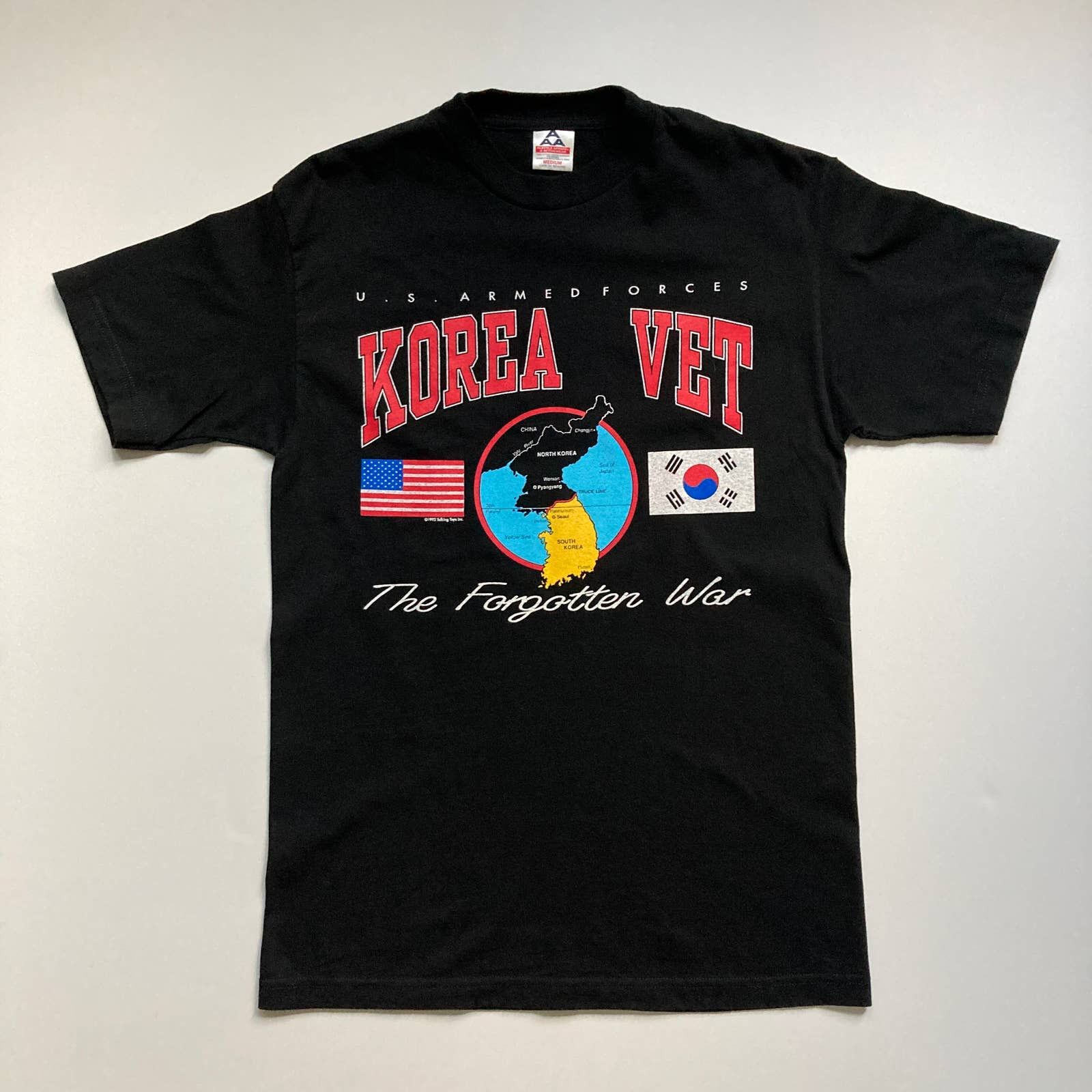 Korea Vet Vintage Tee Hoodie, Sweatshirt | FlexRushtees.com