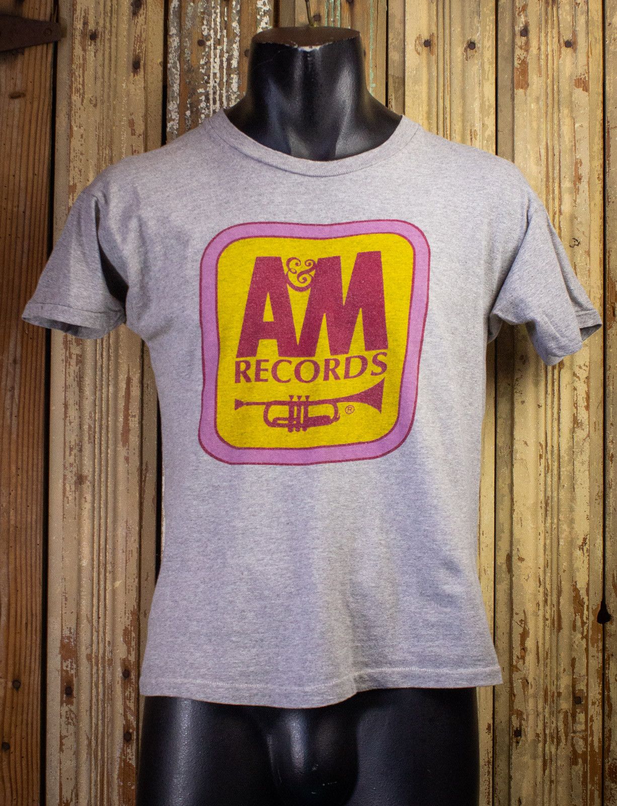 Vintage A M Records Graphic T Shirt 70s