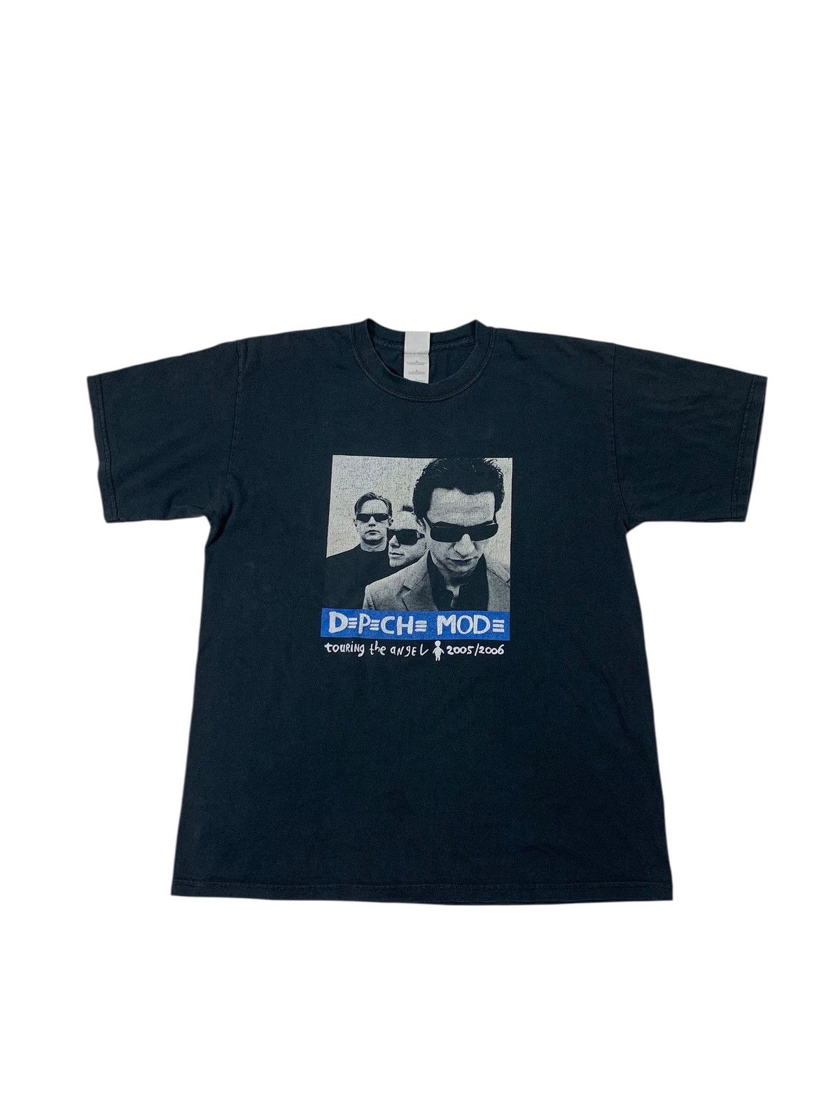 Band Tees Depeche Mode Ter Touring The Angle 2005 2006 Hoodie, Sweatshirt | FlexRushtees.com