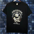 Gildan T Shirt Men S Large Black America Pool League Retro Sports Tee Short Sleeve Mens Cloth Hoodie, Sweatshirt