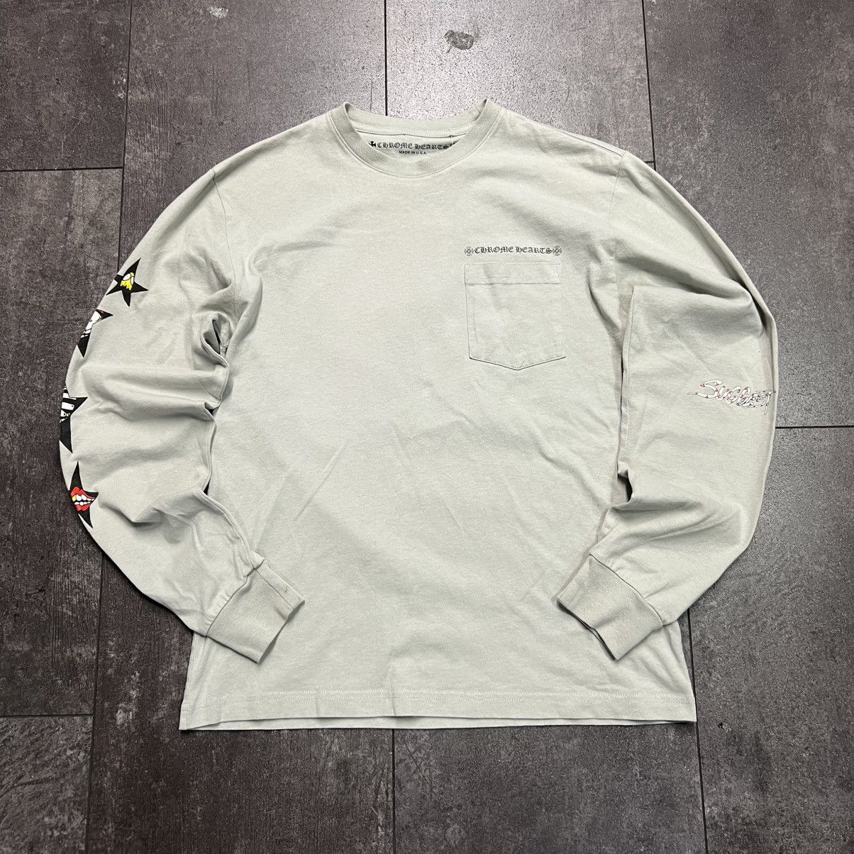 Hearts Chrome Hearts Matty Boy Suggest L S Grey T-Shirts, Hoodie, Sweatshirt | FlexRushtees.com