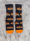 Stance Socks Men S Stance Socks Street Fighter M Black Orange