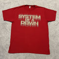 Vintage 2000s System Of A Down Blurry Logo Band Tee Nu Metal Hoodie, Sweatshirt | FlexRushtees.com