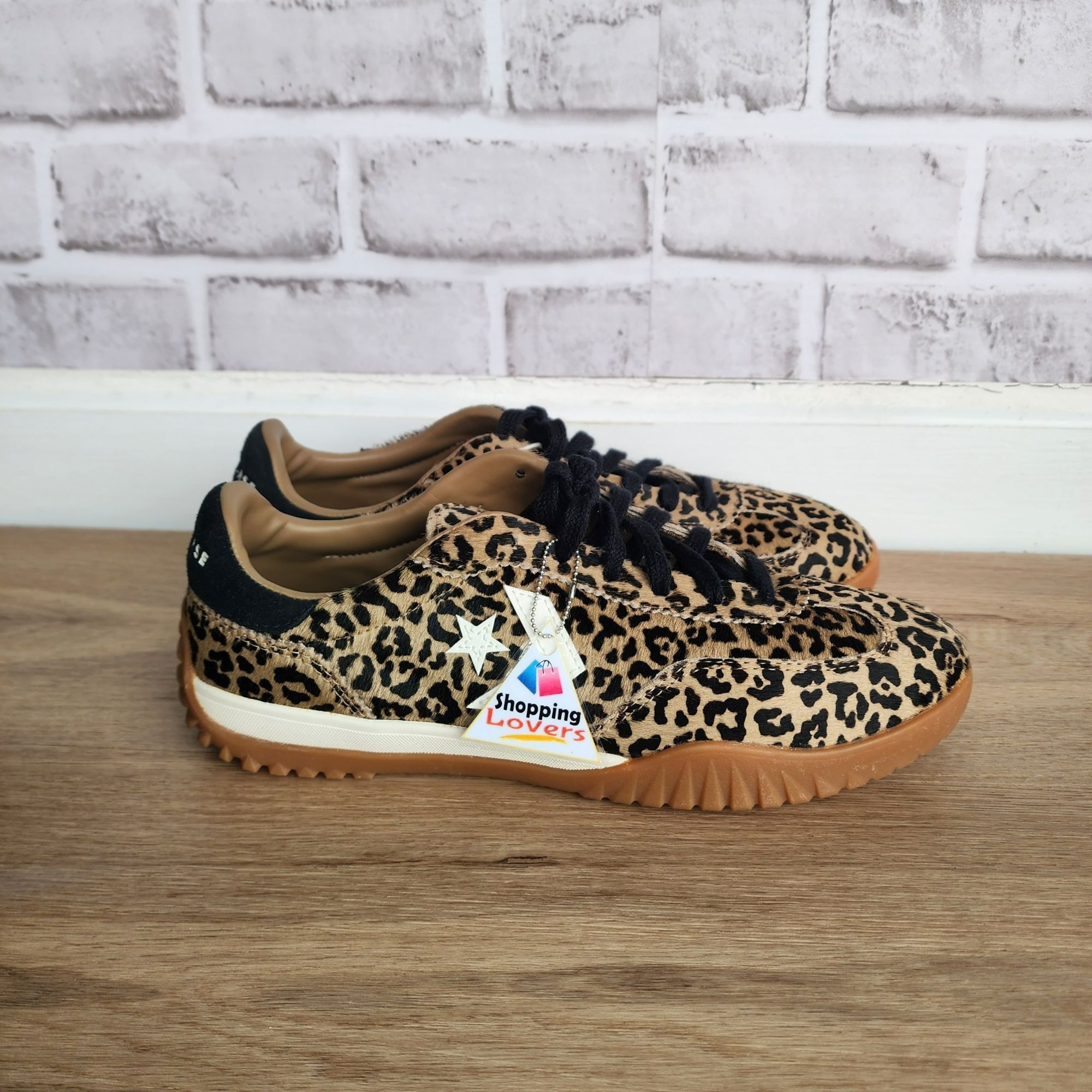 Converse Run Star Trainer Leopard Print Pony 7 Men S Shoes S