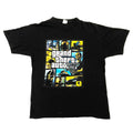 Vintage Grand Theft Auto Tee T Shirt Big Graphic 90s