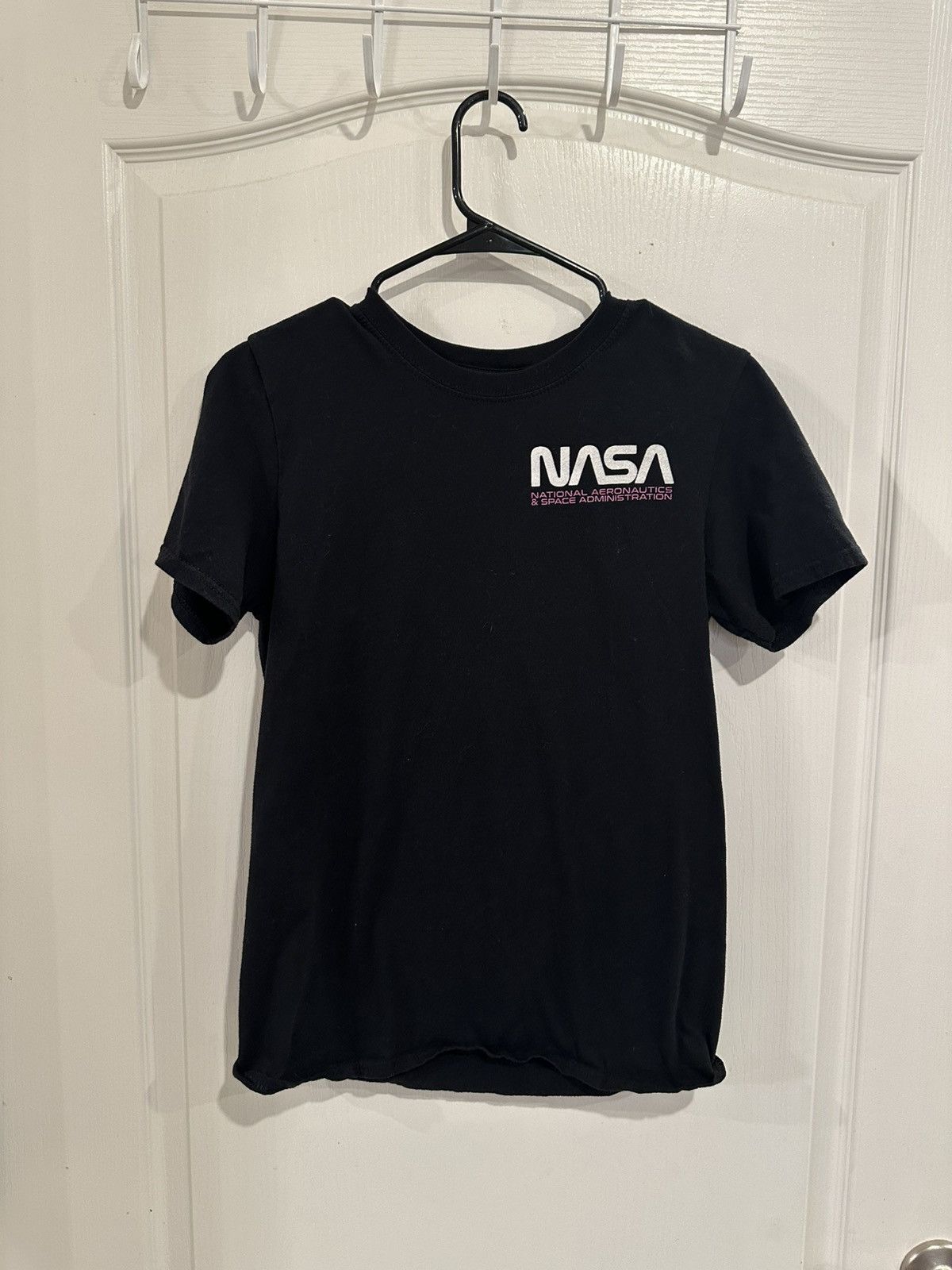 Other Hyper Space Mens Black Graphic Spaceman Nasa T Shirt Small