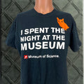 Doublet Museum Of Science T Shirt Adult M Black Double Sided Short Sleeve Crew Neck Cotton Hoodie, Sweatshirt